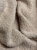 wol bouclé fleece - rozig beige prachtige wol kwaliteit