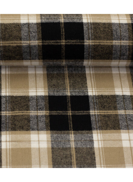 Swafing Maverick camel/black check - flannel