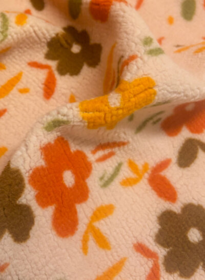 roze autumn vibes - superzachte heavy teddy knit