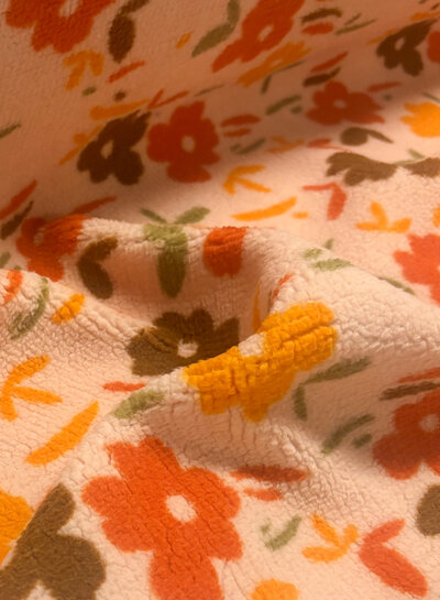 roze autumn vibes - superzachte heavy teddy knit