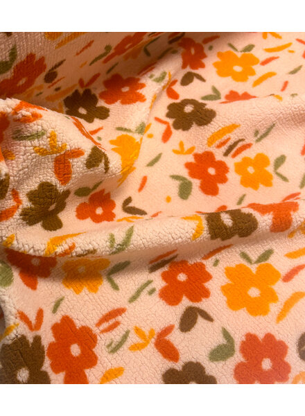 pink autumn vibes - super soft heavy teddy knit