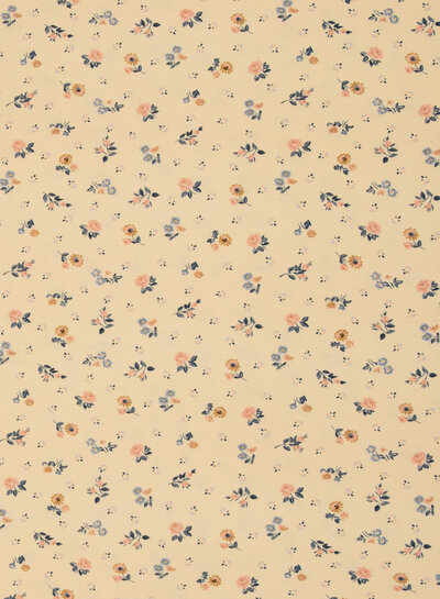 Swafing salmon flowers - jersey