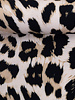 Swafing leopard beige - viscose twill