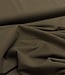 khaki bruin soepelvallende gabardine