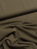 khaki brown flowing gabardine