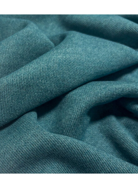 petrol green - beautifully knitted interlock rayon blend