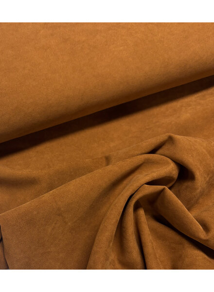 A la Ville tobacco - beautiful velvet with twill binding