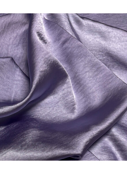 lila - high drape satijn