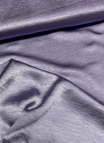 lilac - high drape satin