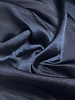 nachtblauw - high drape satijn