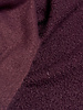 aubergine - bouclé - prachtige warme mantelstof