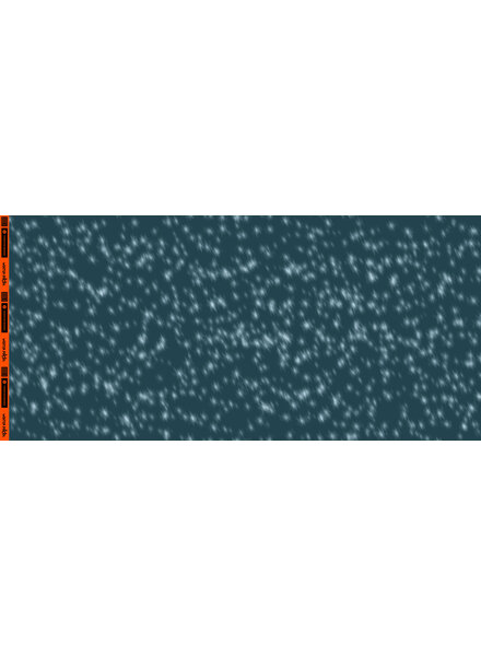 THORSTEN BERGER ALLOVER - Winter Moods - blue - French terry