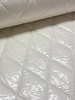 off-white foil - stepper - quilted - double-faced