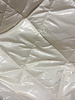 off-white foil - stepper - quilted - double-faced