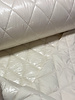 off-white foil - stepper - quilted - double-faced