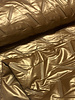 strikes- gold stepper - matelassed fabric puffer