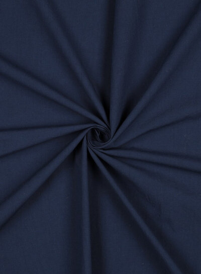 navy blue stonewashed / papertouch poplin cotton