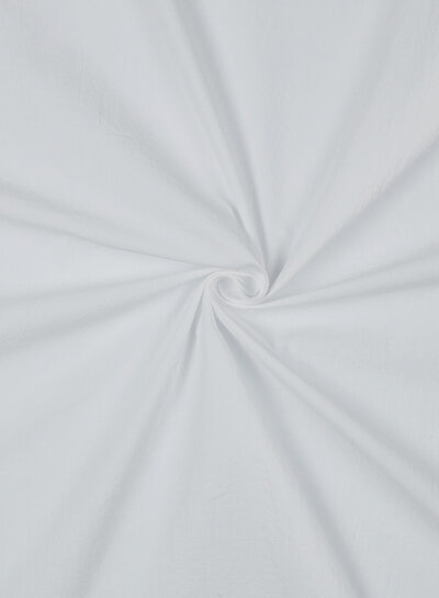 white stonewashed / papertouch poplin cotton