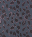 nachtblauw en aubergine prachtig met lurex - geweven jacquard