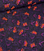 A la Ville aubergine en roest prachtige soepelvallende jacquard