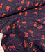 A la Ville aubergine en roest prachtige soepelvallende jacquard