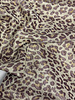 dark lilac leopard - beautiful woven jacquard