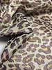 dark lilac leopard - beautiful woven jacquard