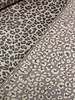 dark lilac leopard  - prachtige geweven jacquard