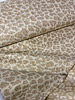 beige leopard - beautiful woven jacquard