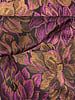 copper/fuchsia flowers - softly flowing jacquard