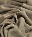 taupe - velours fleece - double face