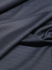Navy blue with cobalt pine stripe - woven bamboo blend - very soft fabric and no wrinkles
