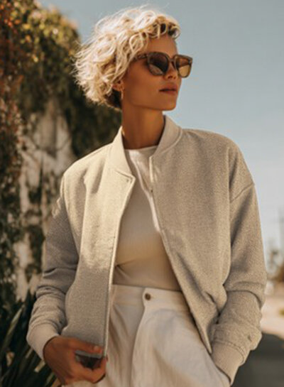 zwart - velours fleece - double face