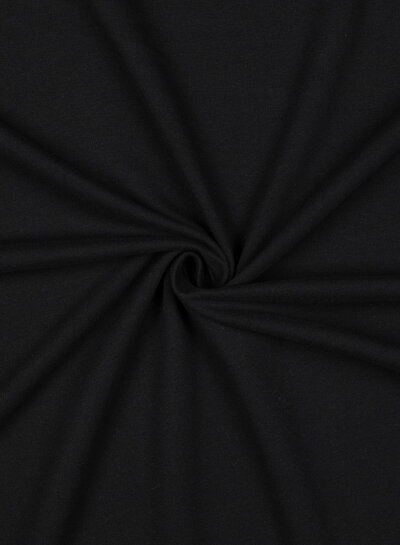 black - soft sweater GOTS