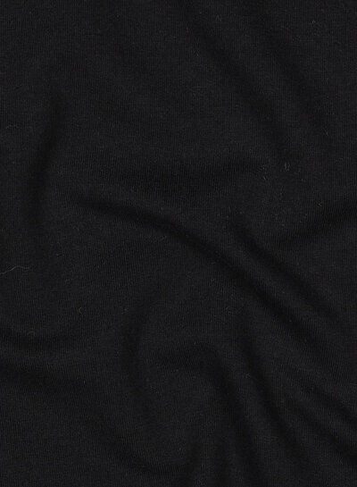 black - soft sweater GOTS