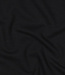 zwart - zachte sweaterstof GOTS