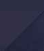 marineblauw - zachte sweaterstof GOTS