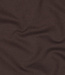 donkerbruin - zachte sweaterstof GOTS