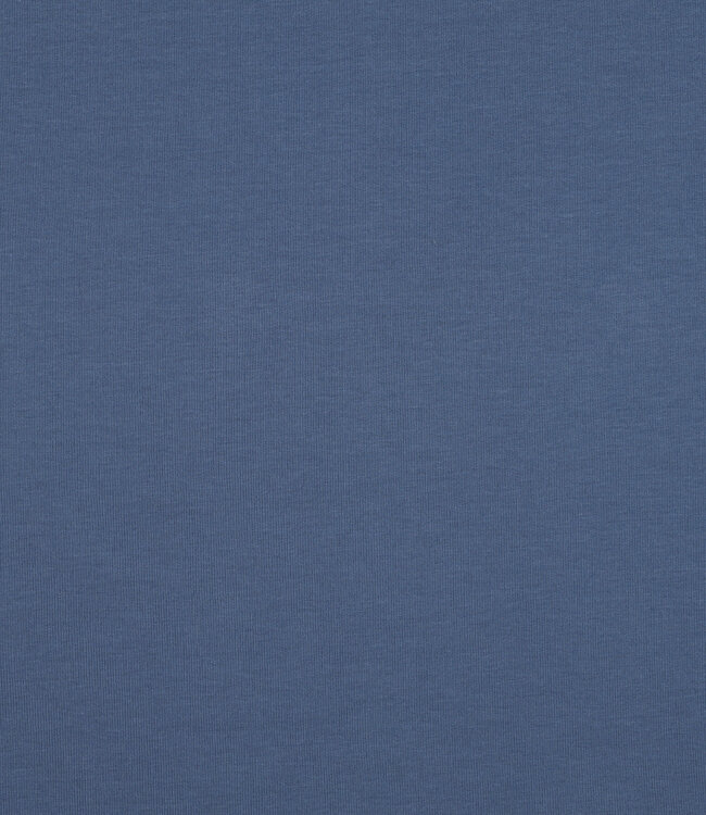 indigo blauw  - zachte sweater GOTS