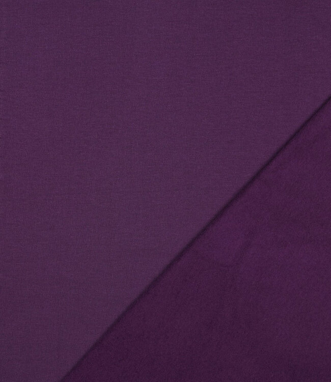 wine mauve - (aubergine) - zachte sweater GOTS