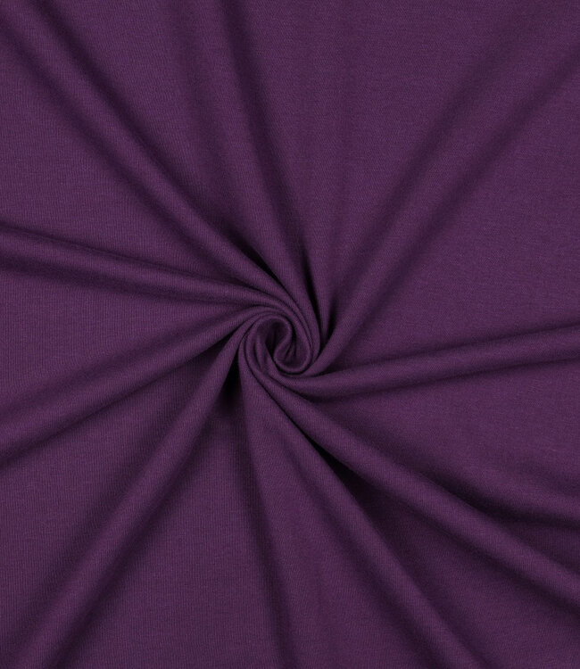 wine mauve - (aubergine) - zachte sweater GOTS