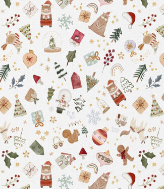 Christmas - double gauze / tetra