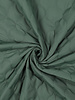 balsam green - waves - matelasse fabric - double face