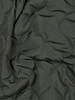 dark green - waves - quilted fabric - double face