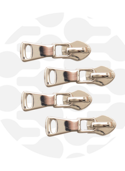 ZipperZoo Zipper puller #5 - All-round - nickel - packed per 4