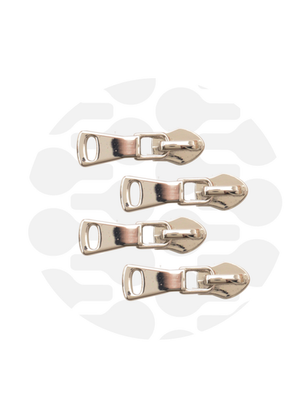 ZipperZoo Zipper puller #5 - All-round - nickel - packed per 4