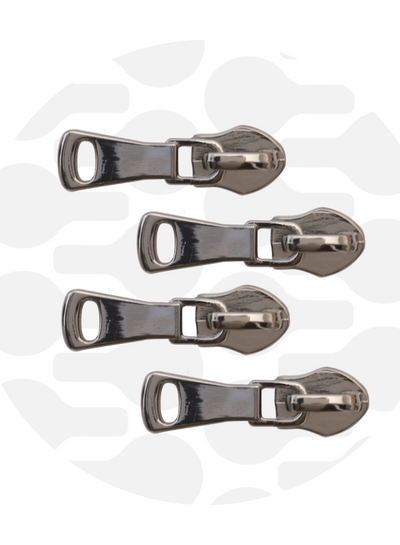 ZipperZoo Ritstrekker #5 - All-round - gun metal - verpakt per 4