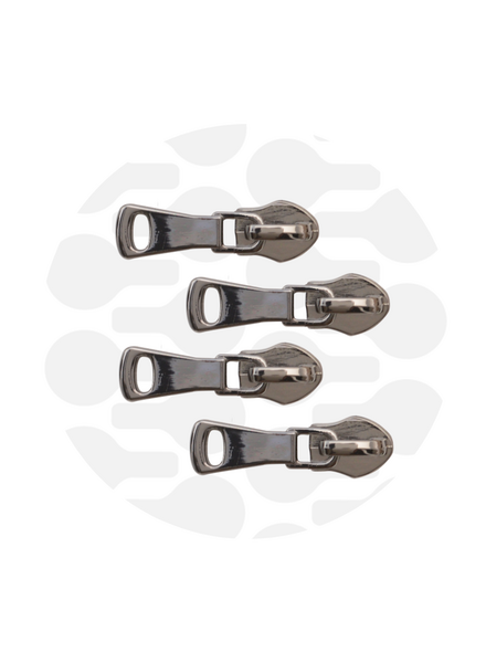 ZipperZoo Zipper Puller #5 - All-round - Gun Metal - Pack of 4