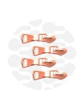 ZipperZoo Zipper pull #5 - standard - rose gold - pack of 4