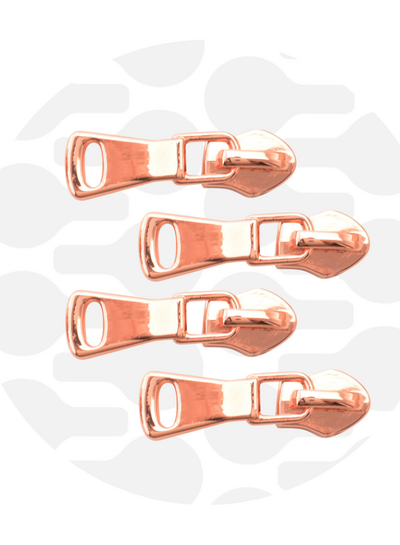ZipperZoo Zipper pull #5 - standard - rose gold - pack of 4